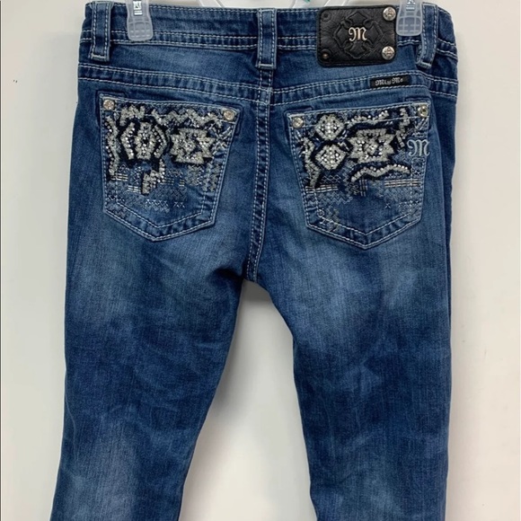 Miss Me Denim - Miss Me Jeans, inseam is 32 and it is a boot cut!